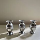 Vintage stainless steel egg cups