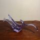 Vide poche vintage 1970 murano bouche soufflée bol alexandrite violet