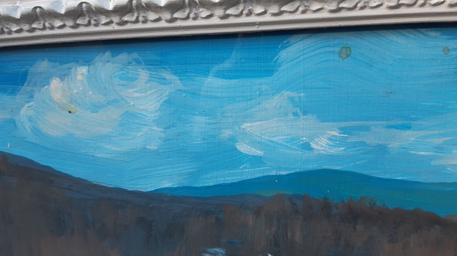 Painting "Poppies" 135x66