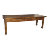 19th Century Walnut Farm Table