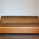 Tamara sofa bed in ash and fabric by F. Aplewicz for Lad, Polish Vintage 1950