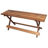 Old folding bench