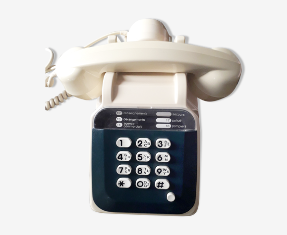 Téléphone vintage s63 socotel clavier