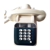 Phone vintage s63 socotel keyboard