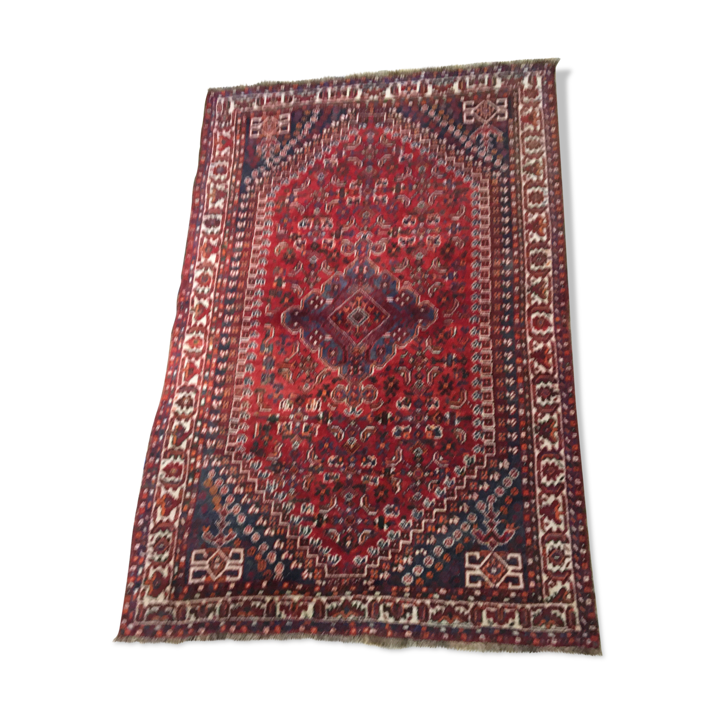 Antique Shiraz carpet pure wool, handmade