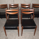 6 Scandinavian chairs 50/60s
