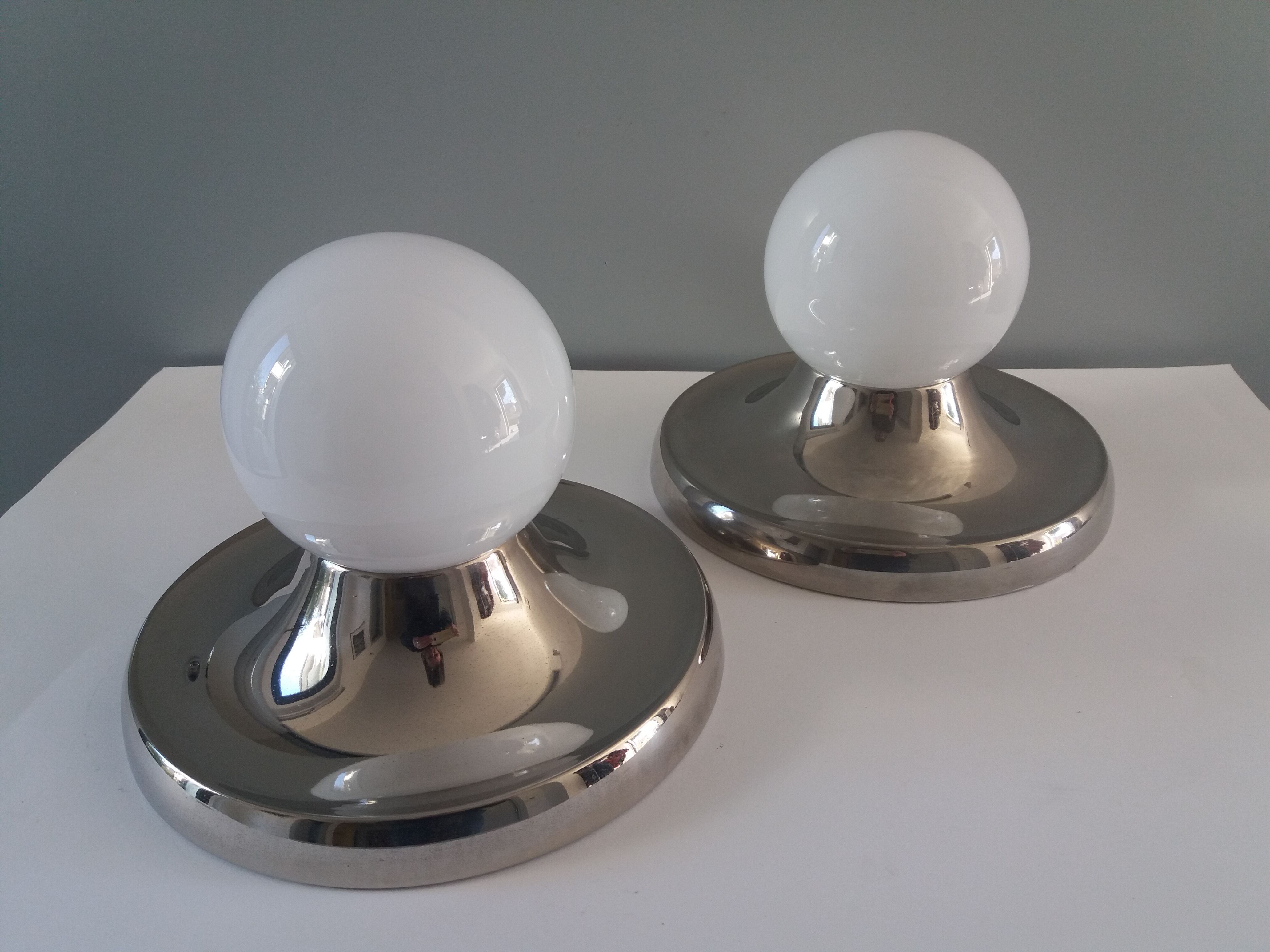Pair of wall light 'Balum' brothers Castiglioni for Arteluce