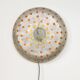 Mid-century Italian Perforated Metal Wall Lamp