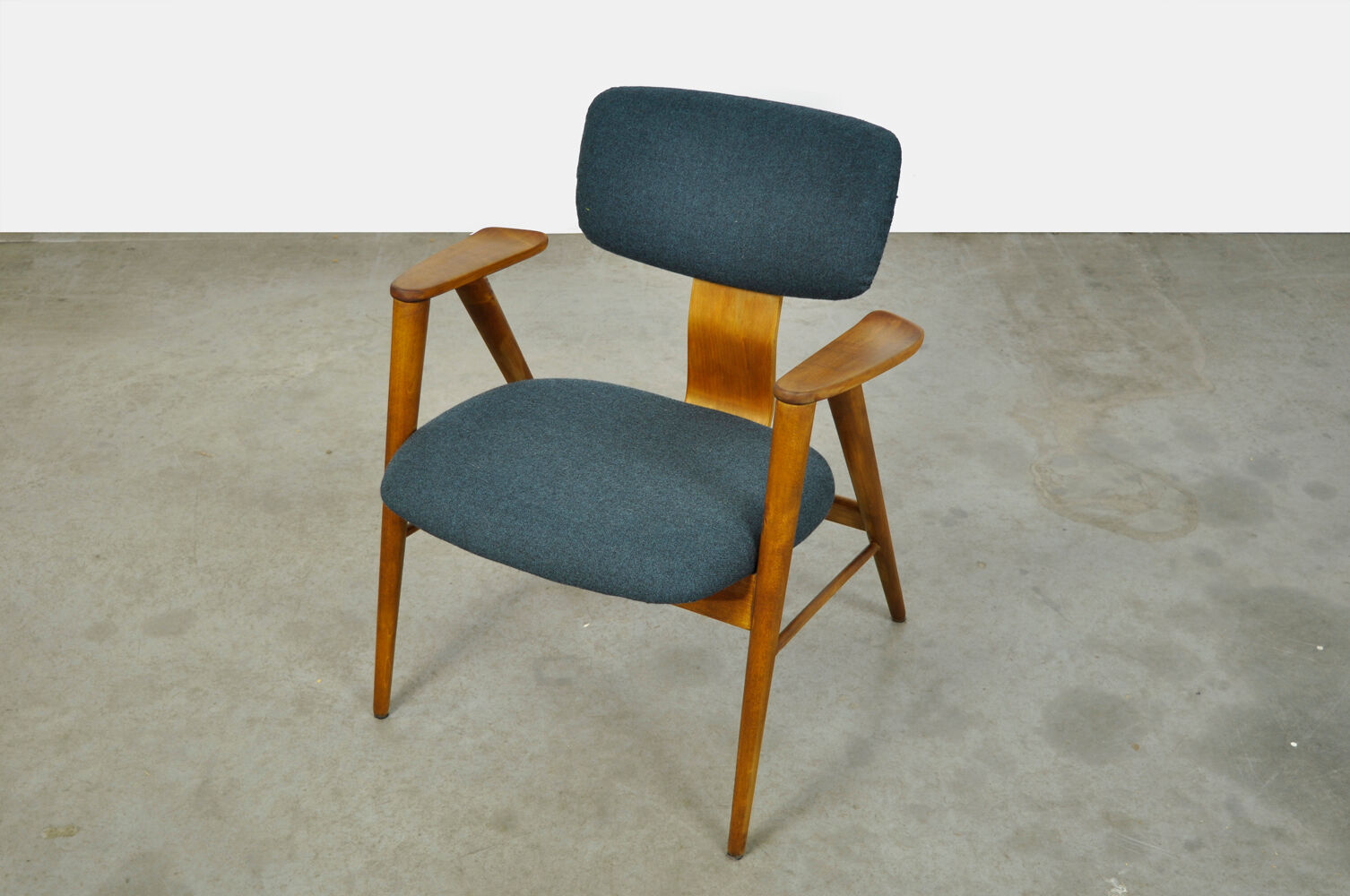 Mid-century set of two Birch armchairs FT14 by Cees Braakman for Pastoe, 1950s