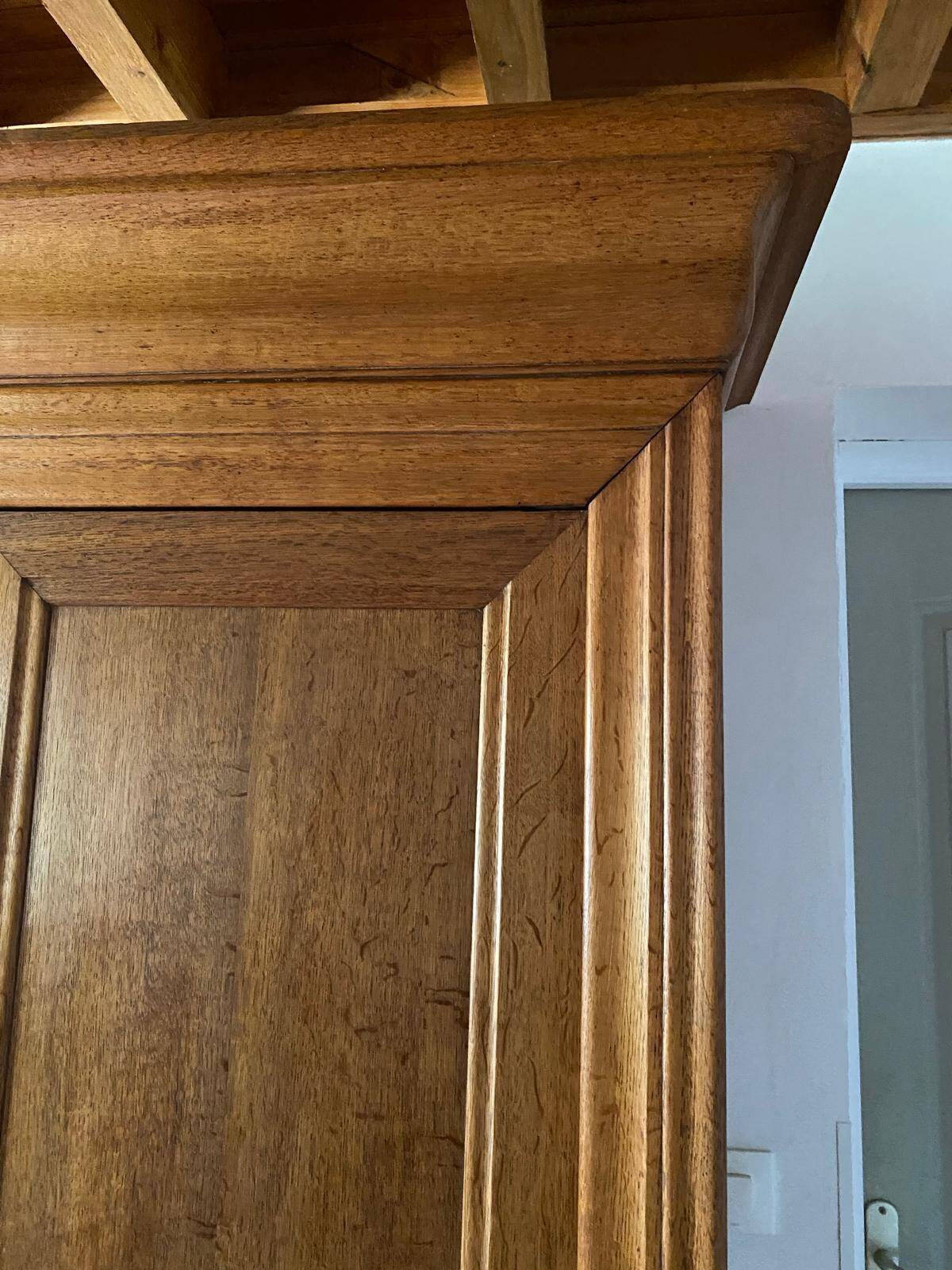 Louis Philippe XIX century linen cupboard