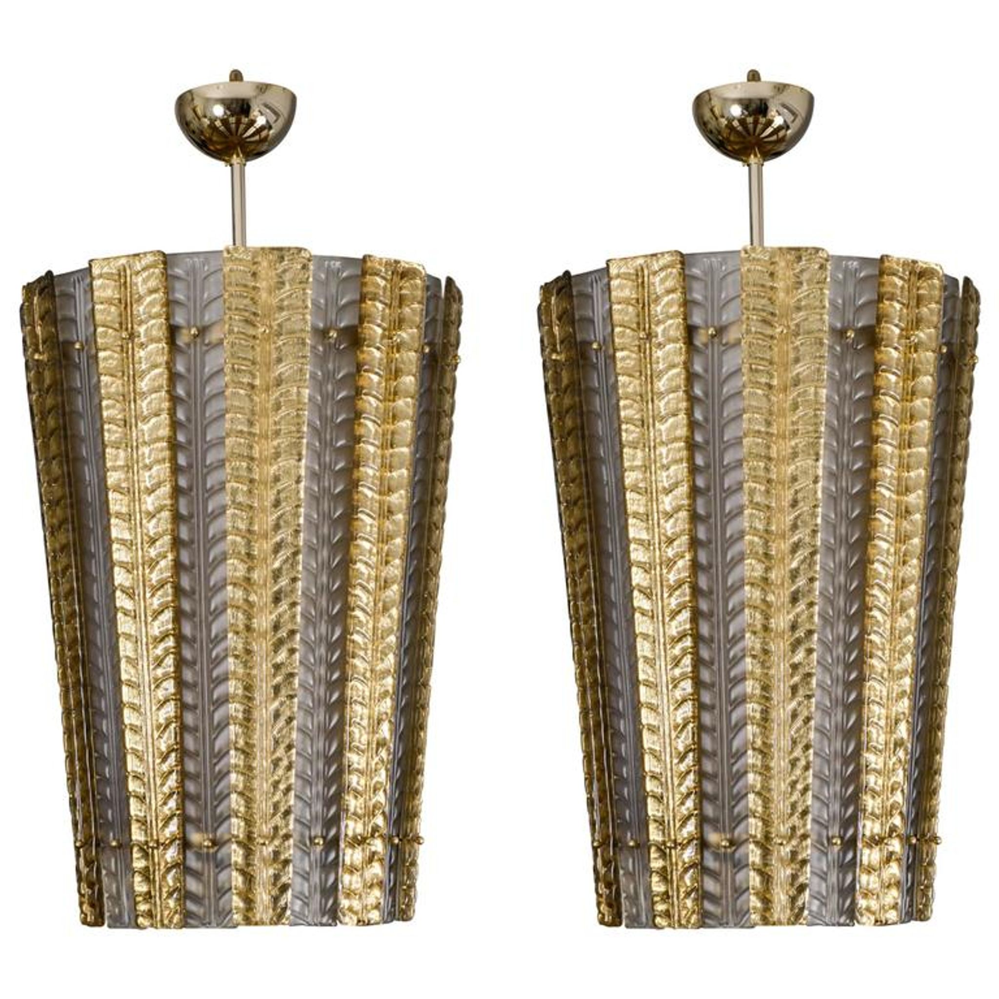 Lanterne en verre de Murano