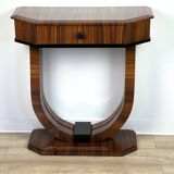Art Deco rosewood console. Manufacturer.