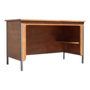 Bureau bois et métal et plateau