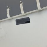 1960s/70s Chandelier Ceiling Lamp by Doria Leuchten Germany, Ice Glass