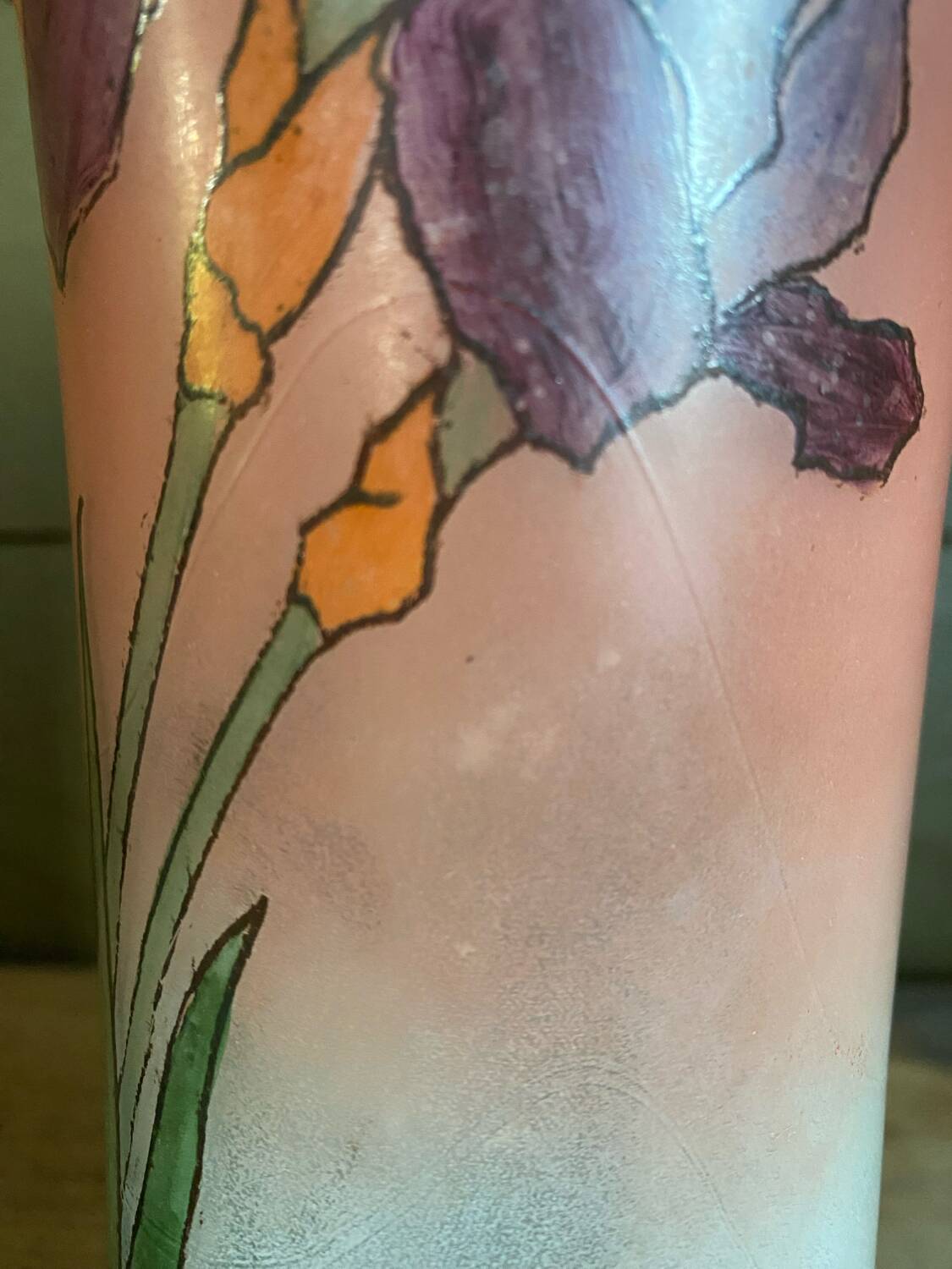 Paire de vases art nouveau début XXeme