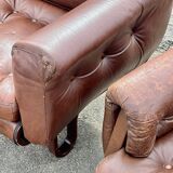 Floating sofa and armchairs by Eric Sigfrid Persson