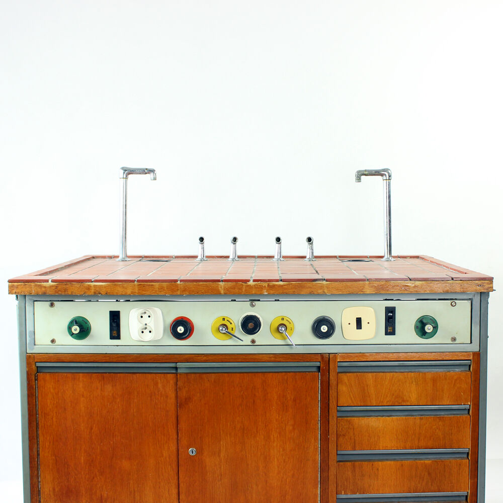 Industrial Laboratory Table, Czechoslovakia 1976