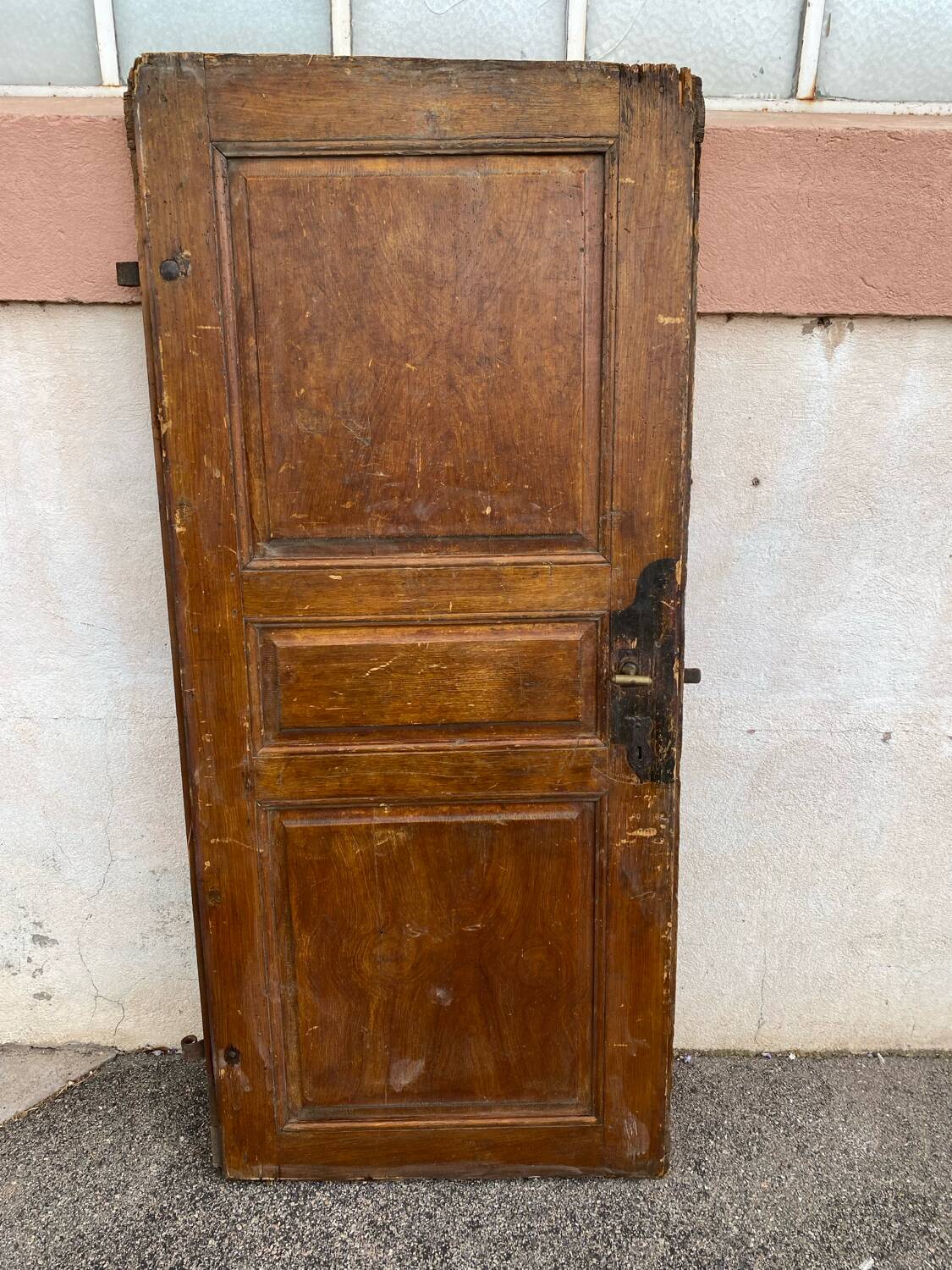 19th century interior fir door