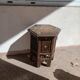 Table d'appoint octogonale antique / meuble syrien