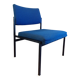 Thonet 1960s armchair in blue jersey
