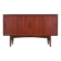 Buffet haut en teck, design danois, années 1970, fabrication : Danemark