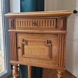 Louis Bonnin bedside table in Henri II style