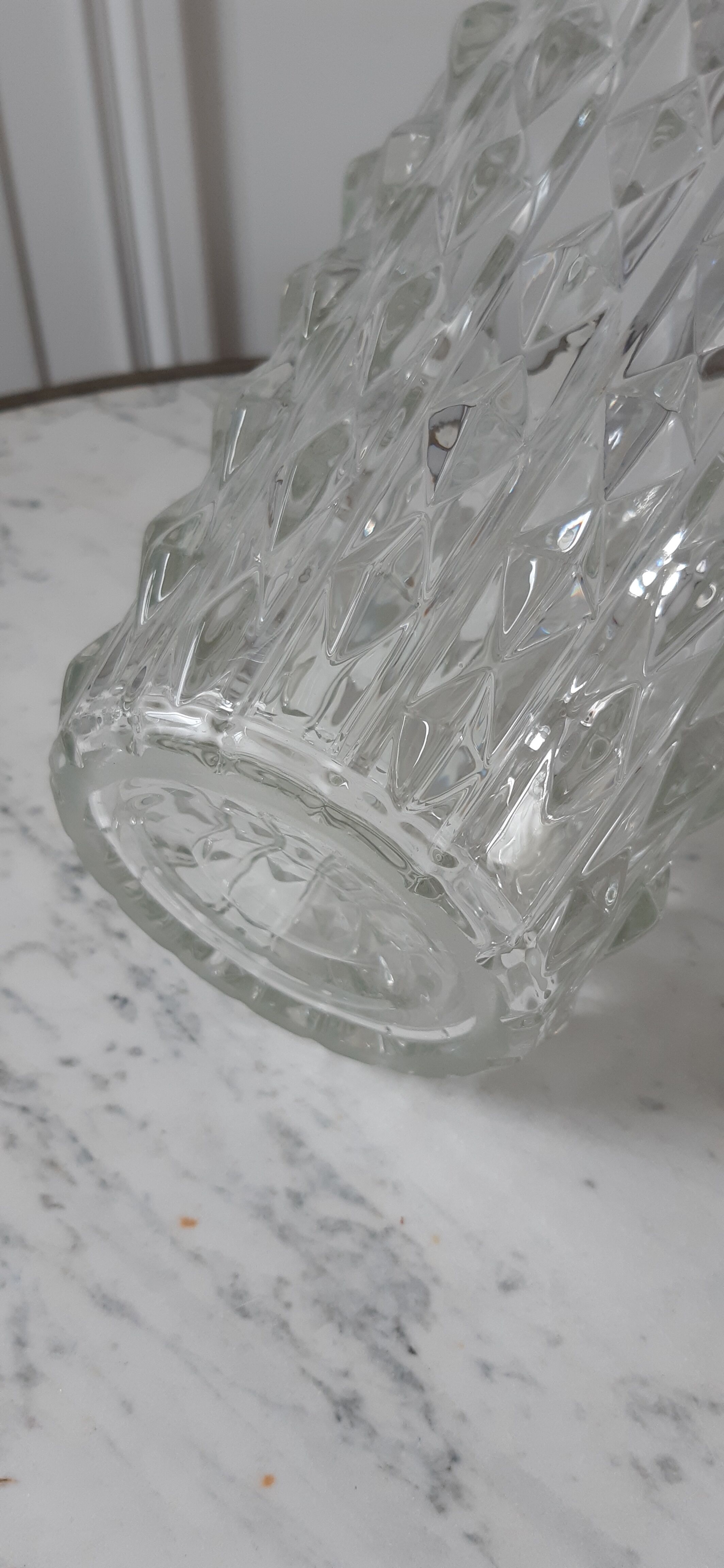 Crystal vase 50s