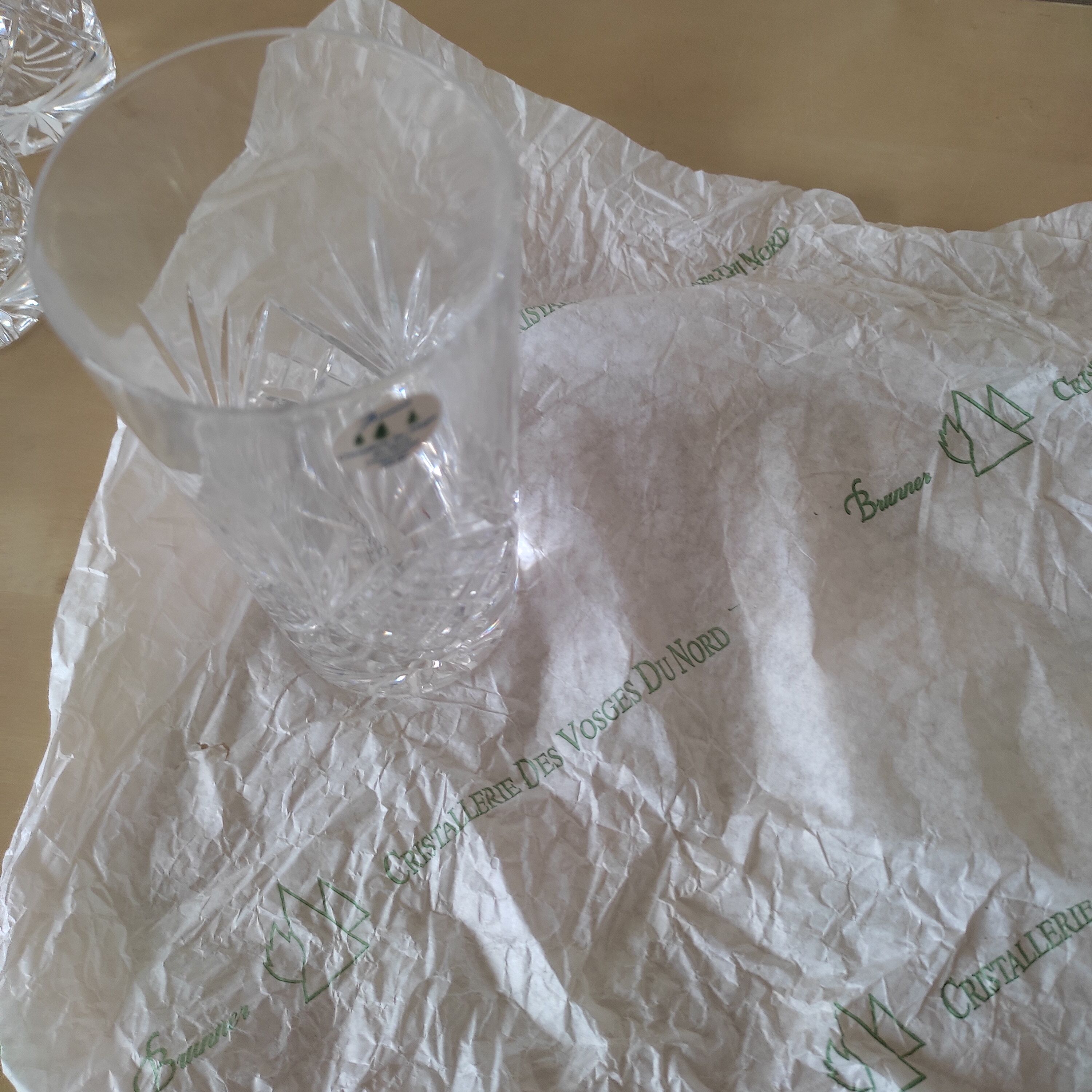 Crystal glass from the Northern Vosges