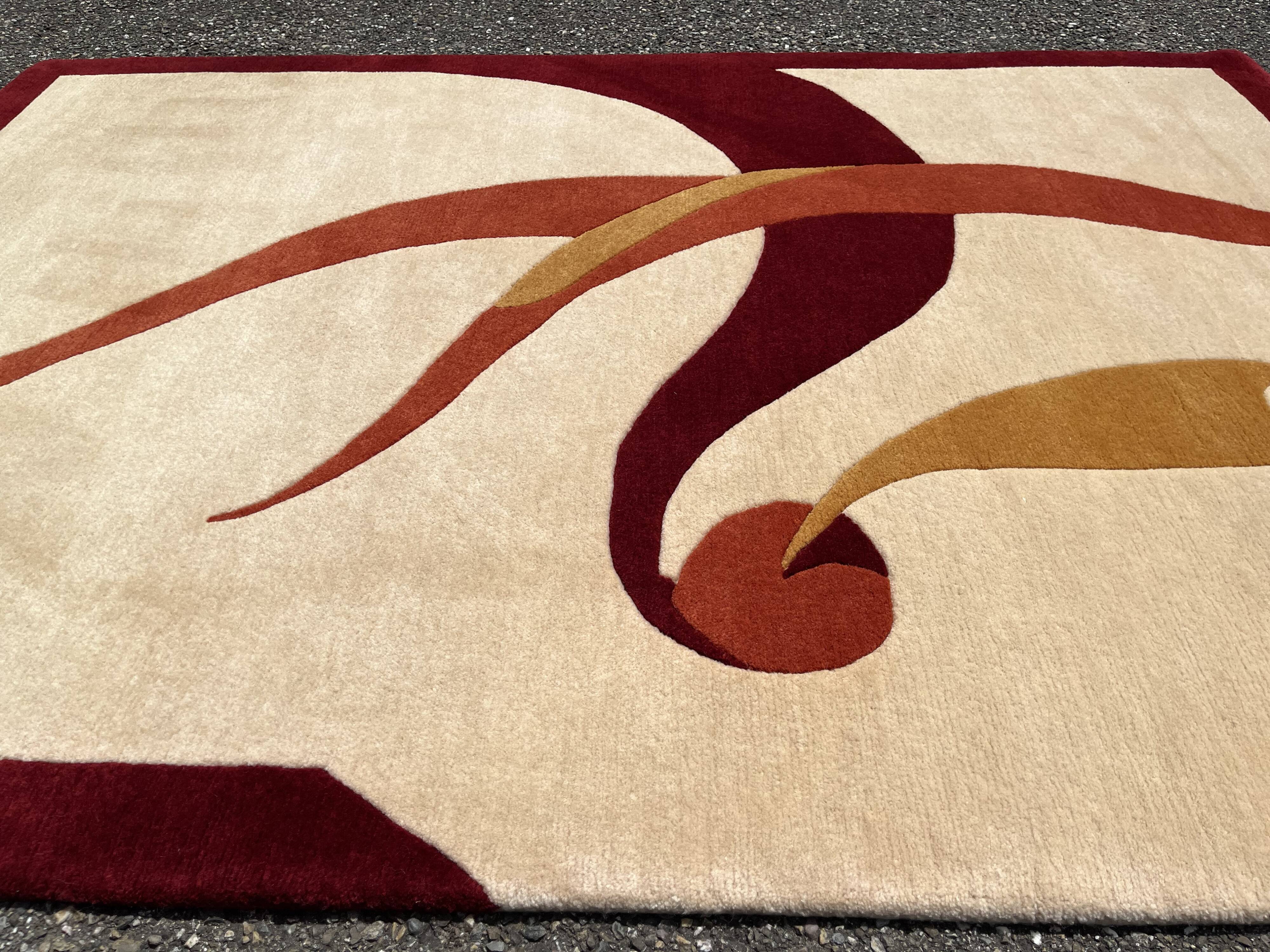 Aubusson rug by paulette née art rug 140x200cm