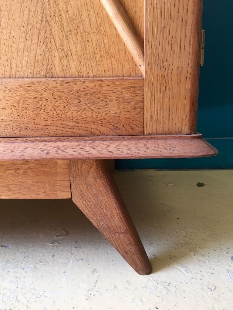 Vintage cabinet feet compass