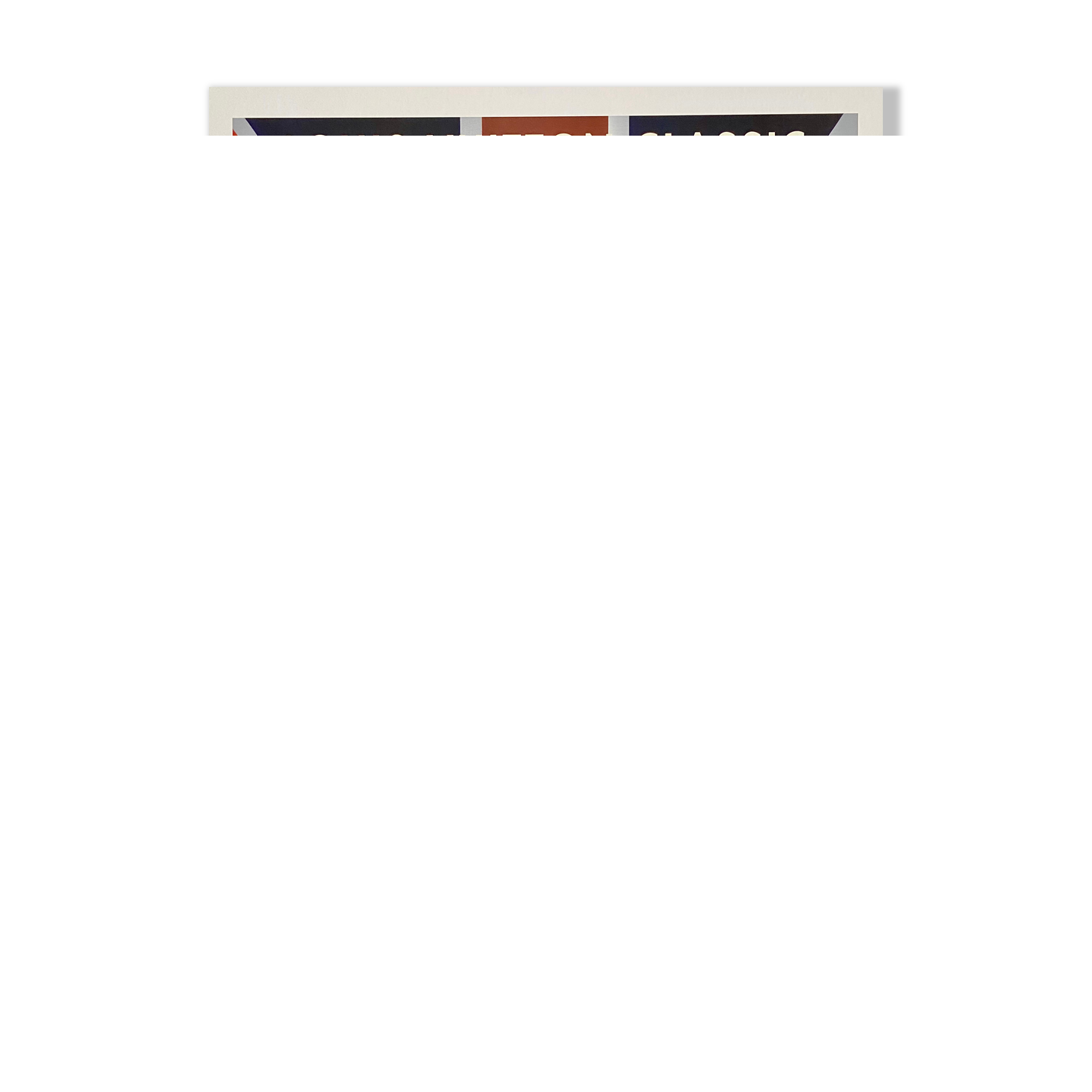 Poster Razzia - Louis Vuitton classic waddesdon manor 2004 - Signed by the artist - on linen