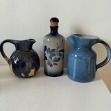 Blue tones stoneware tableware