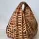 Wicker gondola basket from the 50s/60s