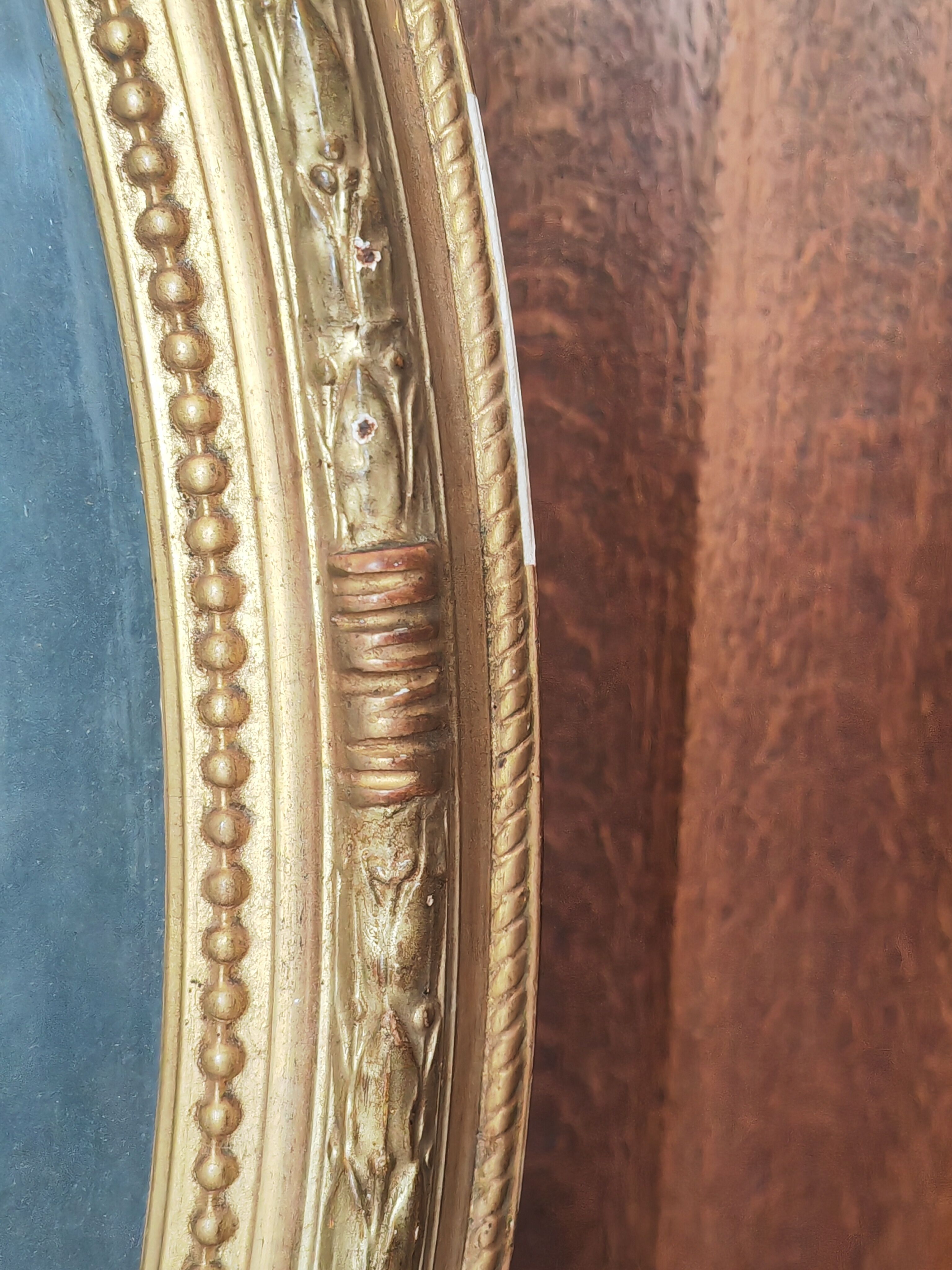 Framed 19th-century pastel