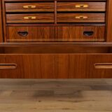 Mid-Century Teak High Sideboard, Denmark, 1960s