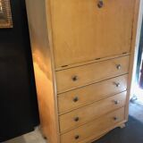 Writing desk 4 vintage drawers