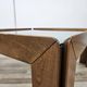 1960s coffee table by Afra and Tobia Scarpa for Cassina with smoked glass
