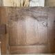 Gray patina woodwork door