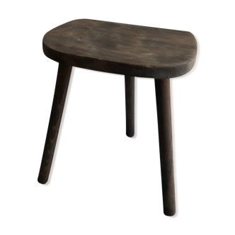 Old tripod wooden stool