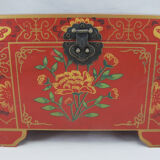 Chinese Chinese Red Lacquer Jewelry Box China