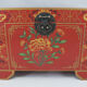 Boîte à bijoux en laque rouge Chinois Chine