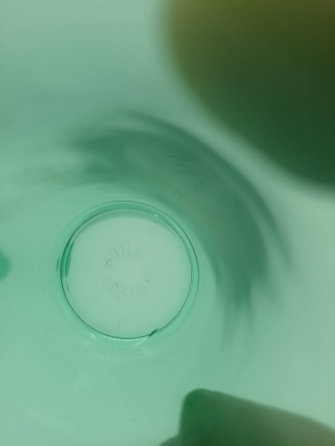 Lot of advertising glasses Huile Lesieur