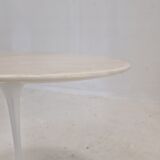 Oval Marble Side Table by Eero Saarinen for Knoll