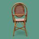 Pair of antique bistro terrace chairs