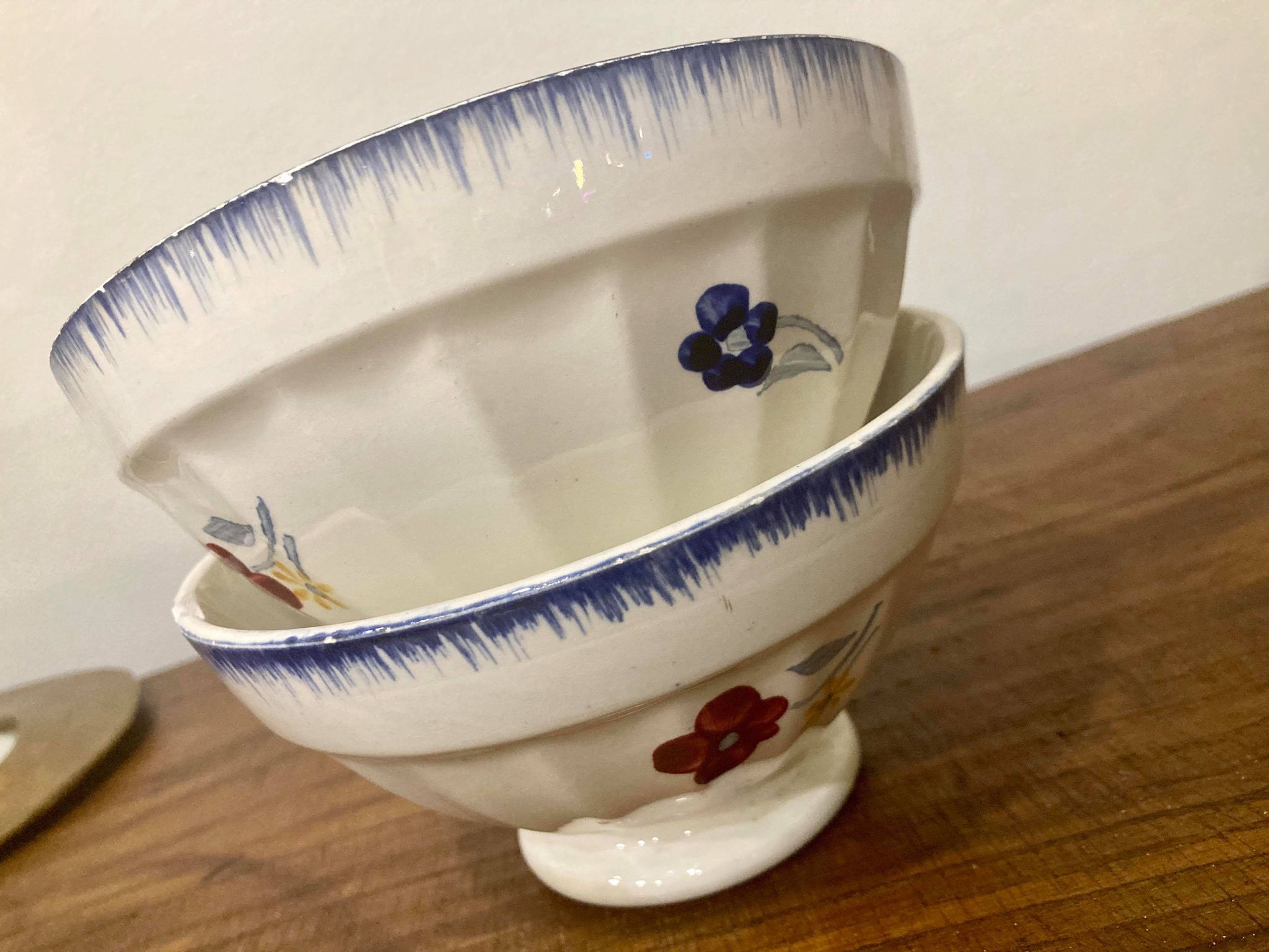 Set of 2 Digoin bowls