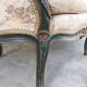 Sofa bench louis XV carved basket