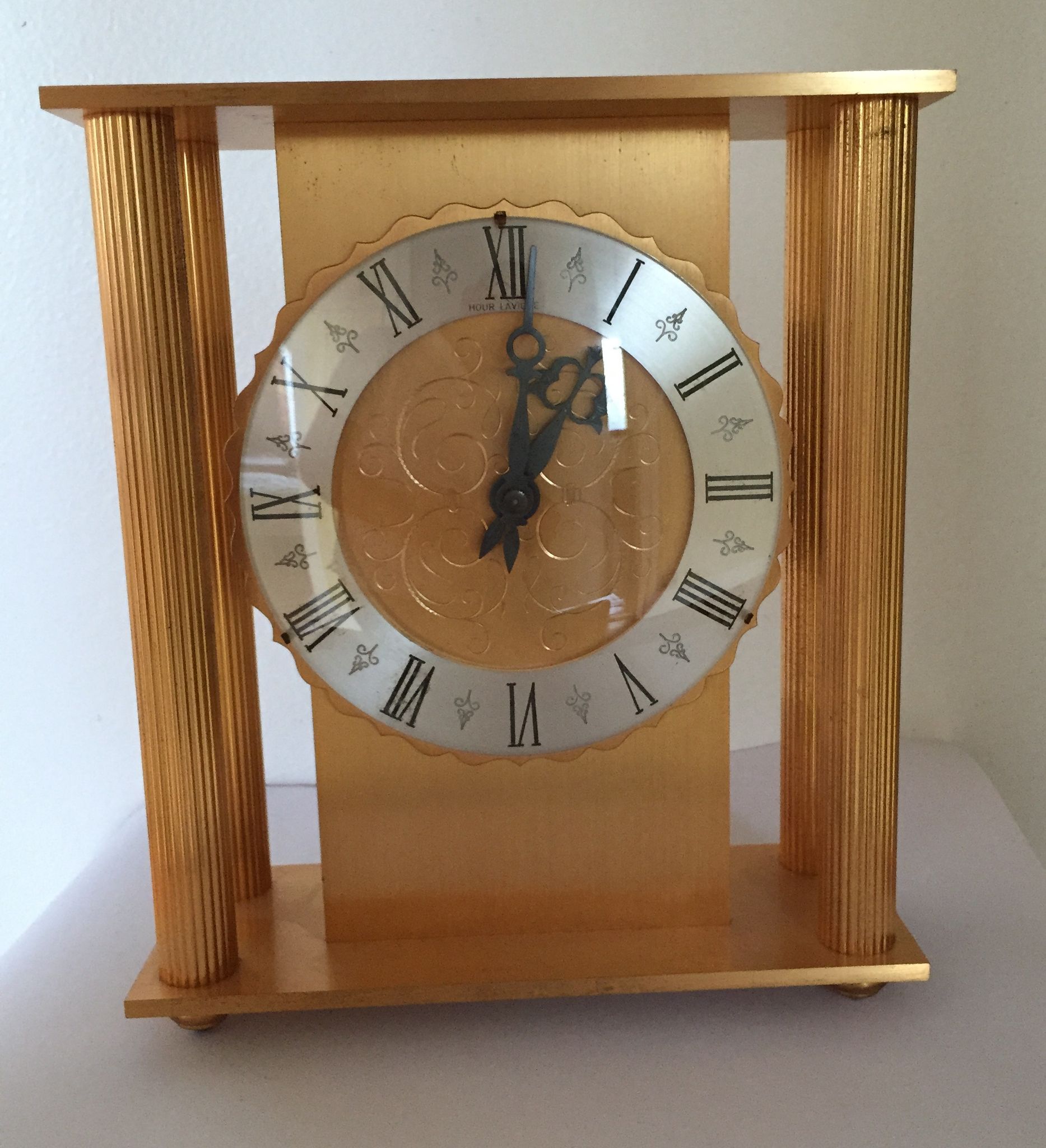 Pendule dorée