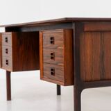 Writing desk in rosewood by Edmund Brouer for Brouer Møbelfabrik (Denmark)