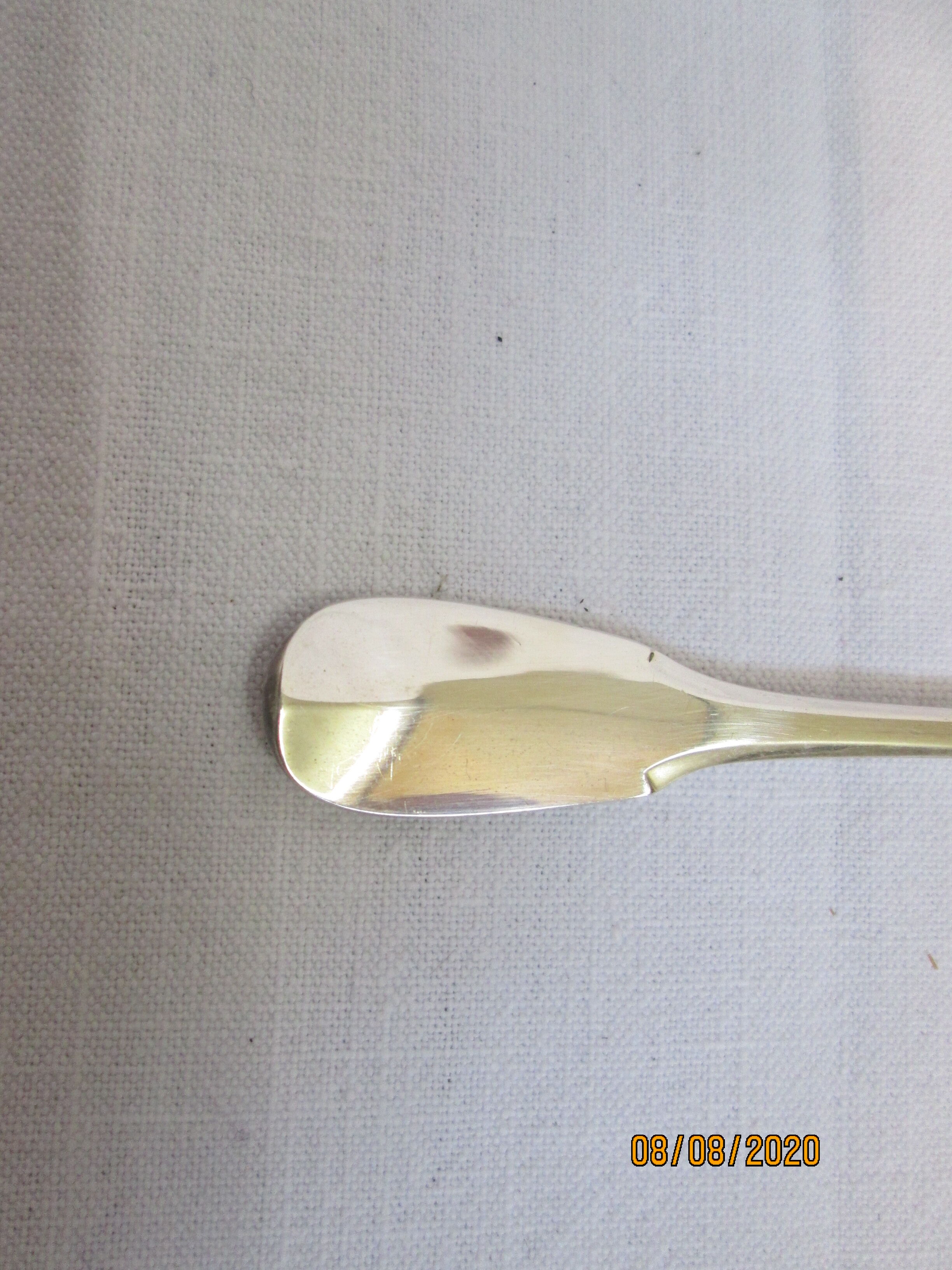 12 silver metal oyster forks