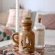 Stoneware tealight holder / oil warmer